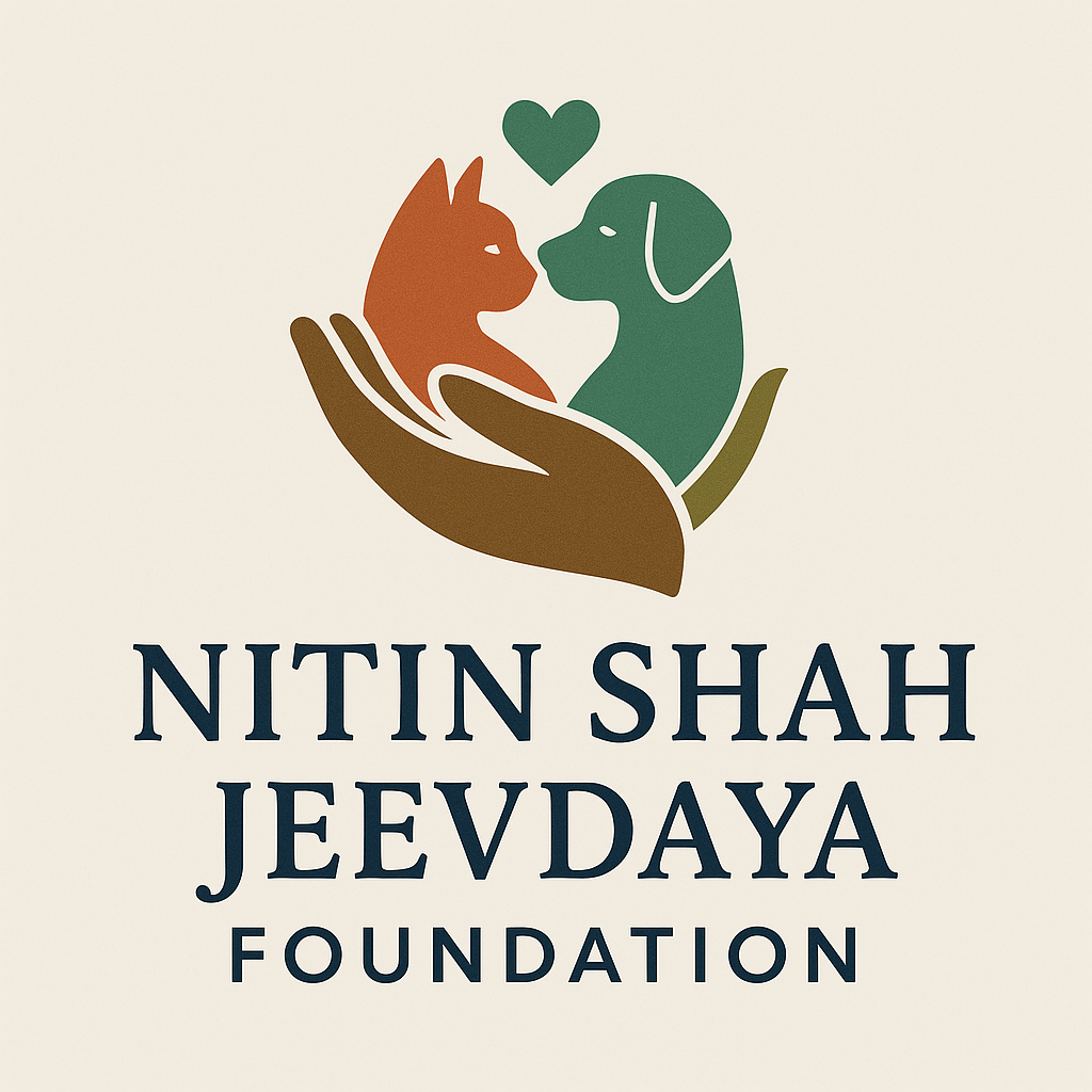 Nitin Shah Jeevdaya Foundation Logo